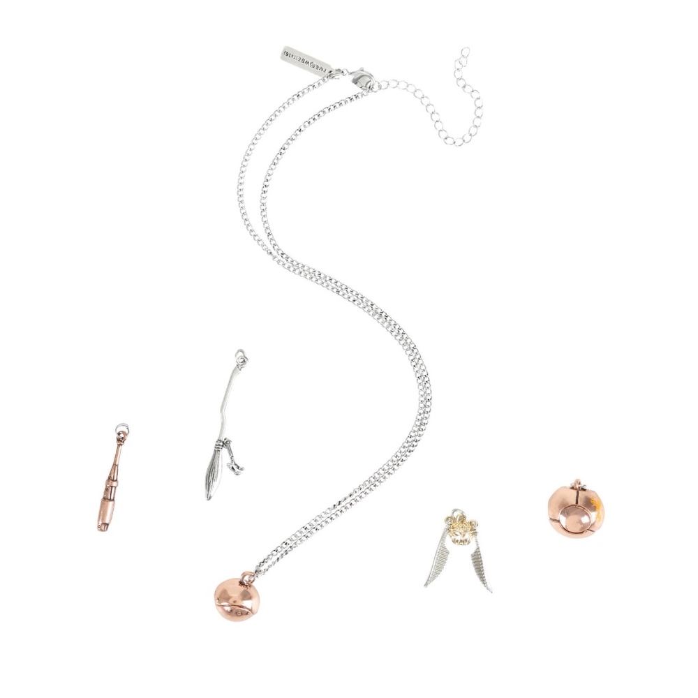 FWB 💝 Harry Potter Quidditch Multi-Charm Necklace